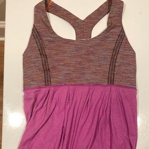 Purple lululemon tank top